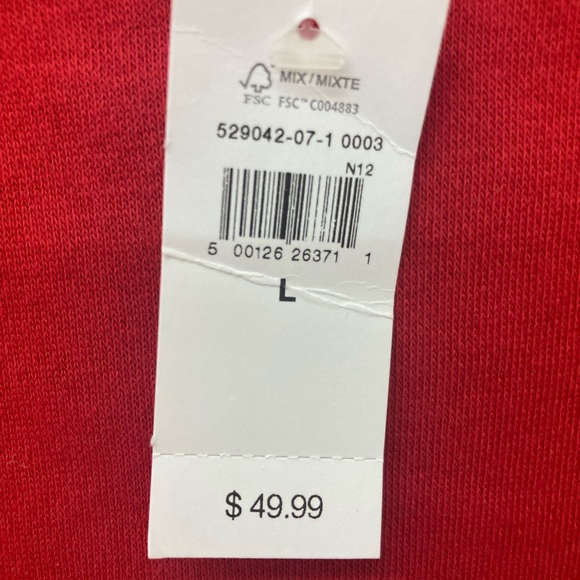 gap Red Crewneck sweatshirt - Picture 2 of 3